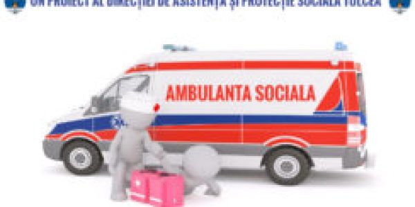 ANUNȚ LANSARE PROIECT  ”Suntem aici – Ambulanța Socială”